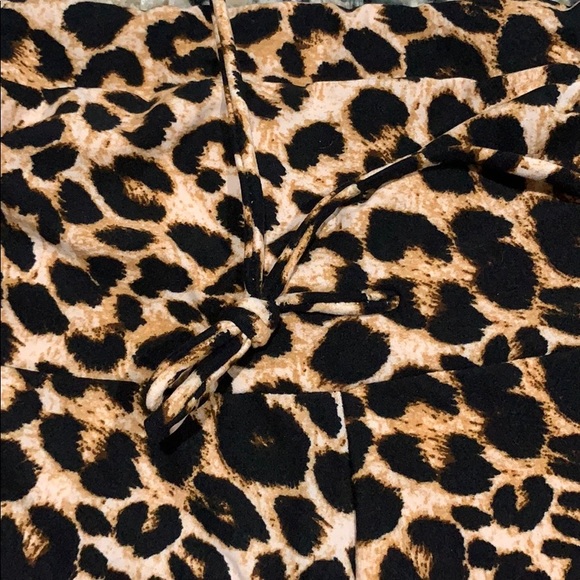 Leopard Wide Leg Lounge/Pajama Pants - Picture 4 of 7